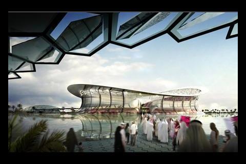 Foster's Lusail stadium, Qatar